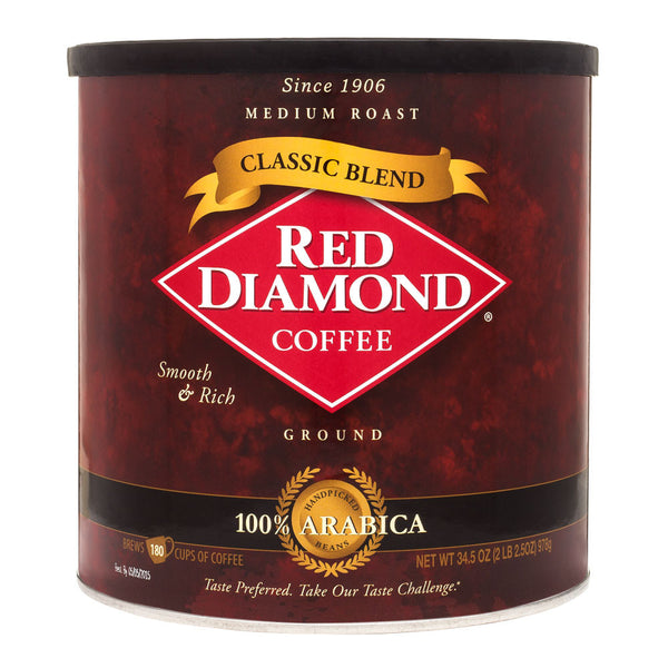 Red Diamond Classic Blend Ground Coffee 34.5 oz