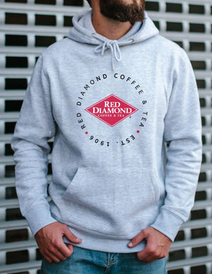 Grey Red Diamond Since 1906 Hoodie