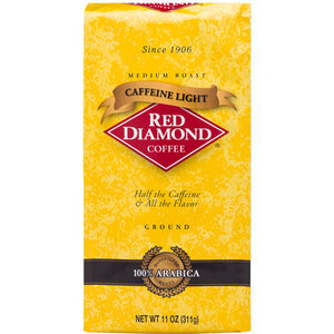 Red Diamond Caffeine Light Ground Coffee 11 oz