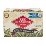 Red Diamond Colombian Single Serve K-cup Coffee 12 ct