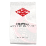 Red Diamond Colombian Whole Bean Coffee 5 lb