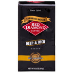 Red Diamond Espresso Roast Ground Coffee 10.5 oz