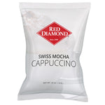 Red Diamond Swiss Mocha Cappuccino Mix 2 lb (Pack of 6)