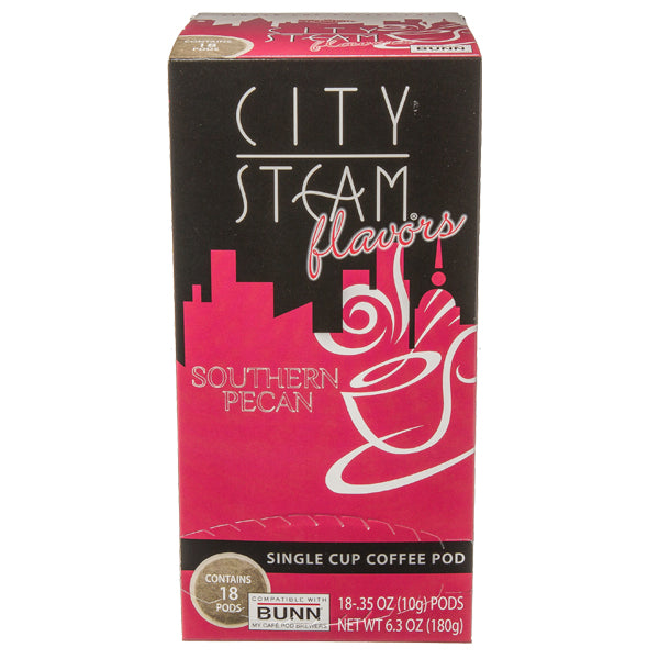 City Steam® Southern Pecan Coffee Pods 18 ct